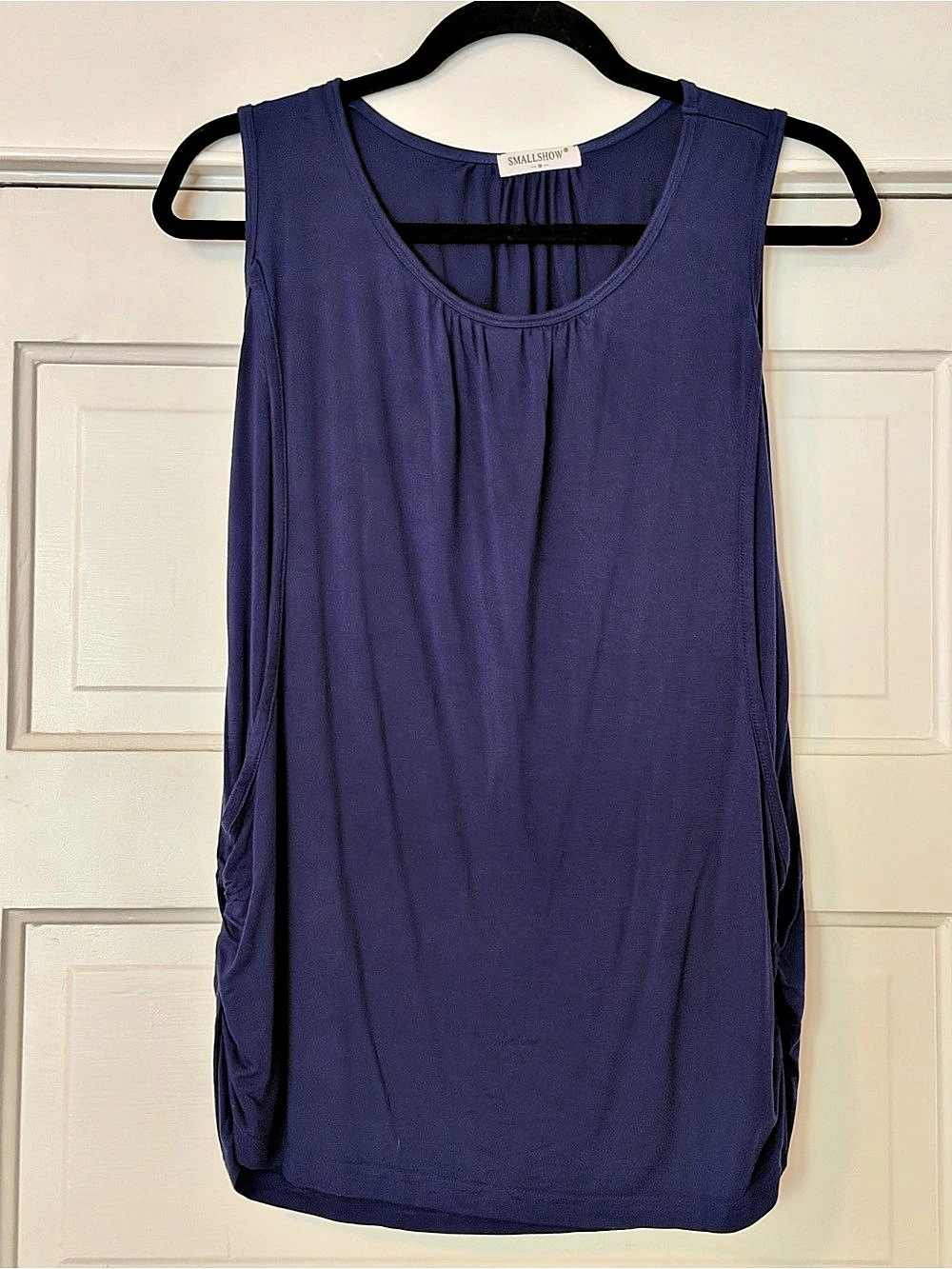 Maternity Navy Breastfeeding Tank Top Like New